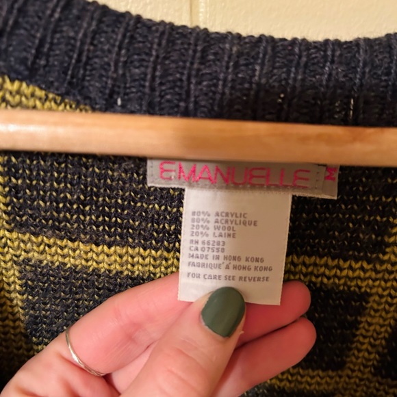 Emanuelle unisex cardigan- - Picture 2 of 4